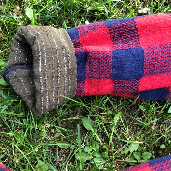 Ace & Jig Tunic or Mini Dress size Medium Red and Blue - Picture 3 of 12